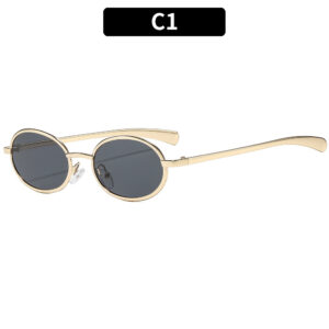 C1-Gold-framed grey sheet