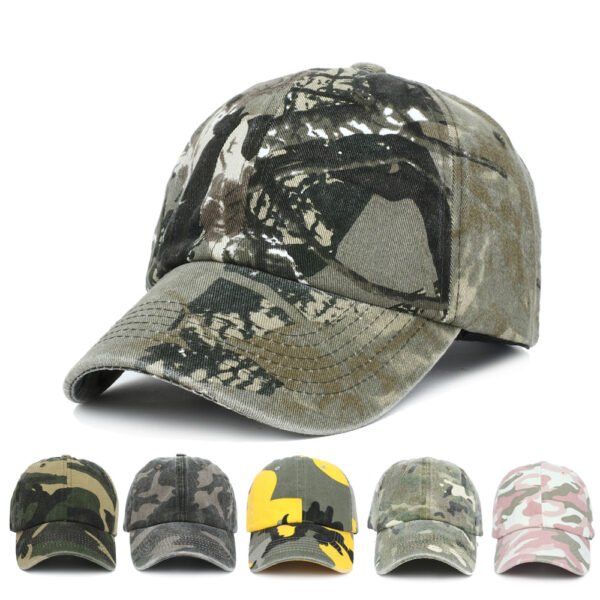 Wholesale Branch Camouflage Baseball Cap Outdoor Sports Hat Gift for Men