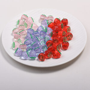 Mixed color strawberries