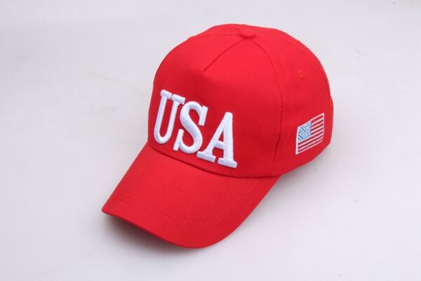 oly-d3d9dd4239e3159b3f67168fd6b52267 Wholesale Red Flag Baseball Cap Women Summer Sun Protection Outdoor Hat