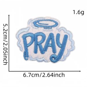Cartoon english cloth sticker 11#
