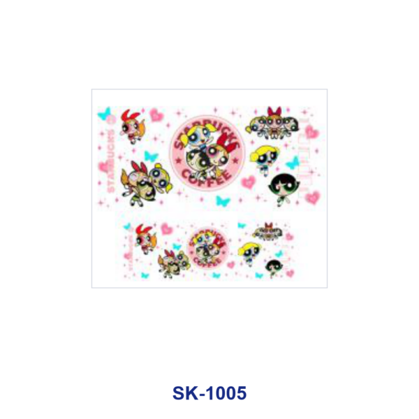 Wholesale 8pcs Cartoon Pet Figure Floral Inspirational Text Decor Mini Cup Keychain Sticker OLY Exclusive
