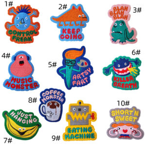 11 Cartoon patch combination (10)