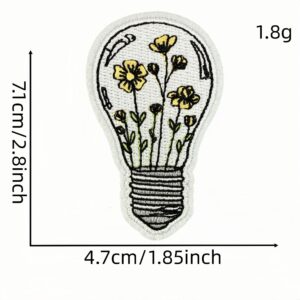 Flower cloth patch 19 #