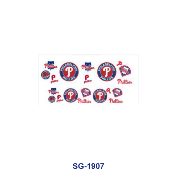 oly-d4287808c14fe1079765e9fd8079e344 Wholesale 8pcs Nurse Element, Letter Quote Sports Team Logo Pattern 3oz Cup Stickers Wrap OLY Exclusive