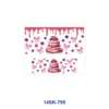 oly-d429b242fafd27c9b9a249fa3484a673 Wholesale 2/4/8pcs Watercolor Dessert Print Mini Cup Keychain Sticker