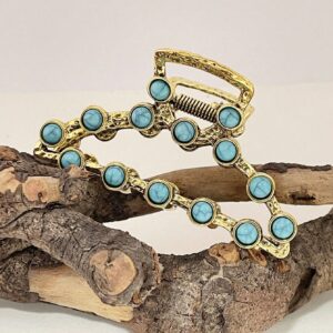 Old gold turquoise