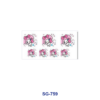 oly-d43422de76c83fee040161cff83b1ff9 Wholesale 8pcs Cute Cartoon Anime Character Print 3oz Cup Stickers Wrap OLY Exclusive