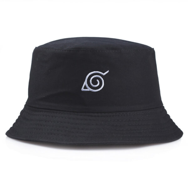 Wholesale Japanese Cartoon Embroidered Fisherman Hat Cotton Sun Hat Everyday Fashion Accessory for Gift