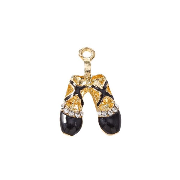 Wholesale 10 Pack Zinc Alloy Ballet Shoe Pendant Earring Set - DIY Jewelry Accessories, Chic Gift