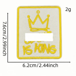 Cartoon english letter fabric patch 9#