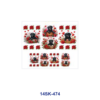 oly-d496735505ce8b916df82de039c81025 Wholesale 2/4/8pcs Cute Highland Cow Mini Cup Keychain Sticker