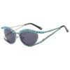 oly-d4aab5f8762ed687b690a5291f80b834 Wholesale Rhinestone Cat Eye Sunglasses Boutique UV400 Sun Protection Glasses