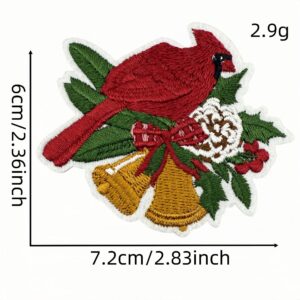 Christmas cloth stickers 13 #