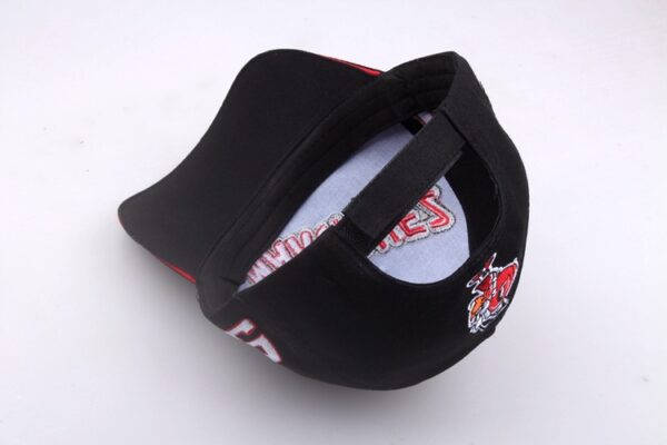 oly-d4ea16f2acb6f1addd86f99a9072995a Wholesale Ant Embroidery Baseball Cap Adjustable Black Sunshade Boutique Resale