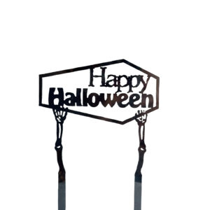 1. 3mm thick acrylic is about 10cm wide / Happy halloween skeleton hand