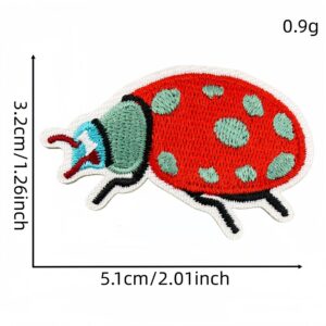Colorful Insect Cloth Patch #1