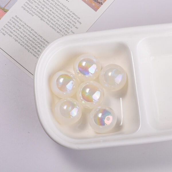 oly-d4fcd340fc04824dc4ed2f5d88a02407 Wholesale 20mm Starry Glitter Acrylic Beads for DIY Phone Charm and Keychain Accessories