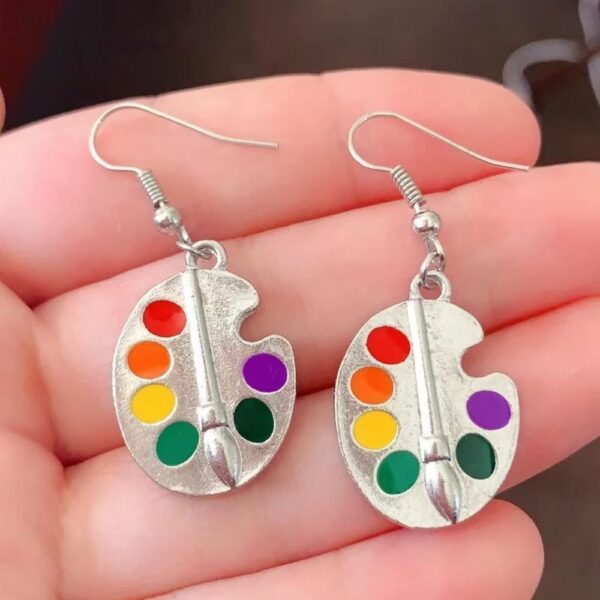oly-d4fd578f829a3717f64b0cc8ba7cb8f9 Wholesale Alloy Brush Shape Earrings Chic Minimalist Jewelry Accessory for Everyday Wear