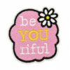 Wholesale Decorative Embroidered Patch - Pink Cartoon English Letters for Clothing Bags DIY Repair