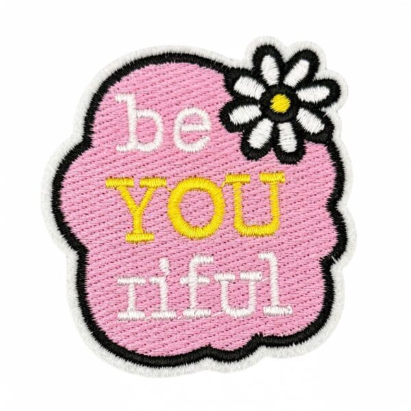 Wholesale Decorative Embroidered Patch - Pink Cartoon English Letters for Clothing Bags DIY Repair