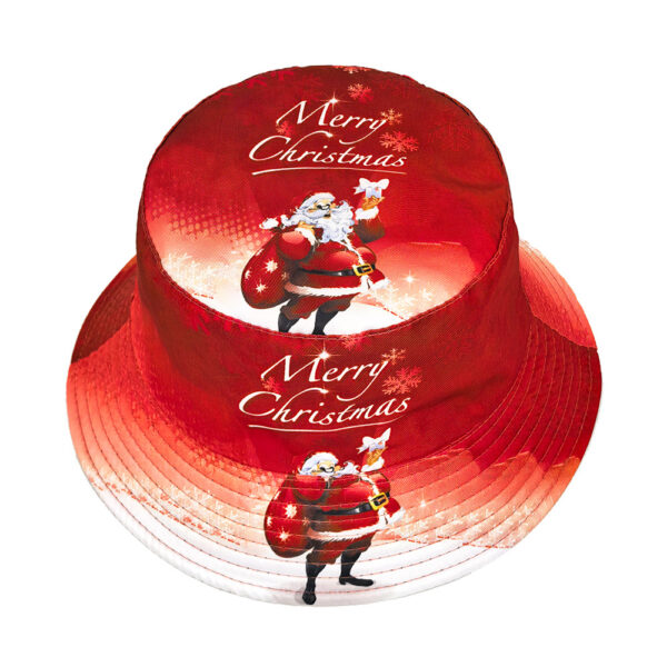 Wholesale Christmas Reversible Bucket Hat Sun Protection Fashion Accessory