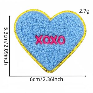 Towel embroidered love cloth patch 4 #