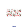 oly-d54957bdcd9374d030d3a6ff4b2abf43 Wholesale 5pcs Christmas Theme Cute Animal Christmas Stocking Candy Cane Holly Snowflake Mixed Decor Prints 16oz Cup UV DTF Wraps