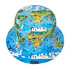 Wholesale Map Print Bucket Hat Modern Chic Sun Protection Hat for Everyday Wear