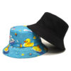 oly-d563410db0ce47dcce0e235a5d6389b9 Wholesale Cartoon Little Yellow Duck Fisherman Hat Double Sided Sun Hat for Women Students