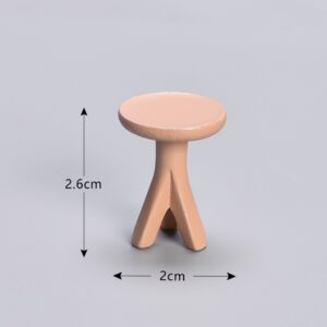 No. 15 khaki high table / Simulation furniture series