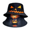 Wholesale Halloween Pumpkin Monster Bucket Hat Trendy Fashion Accessory with Sun Protection for Gift and Boutique Resale