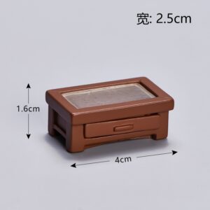 No. 25 brown coffee table / Simulation furniture series
