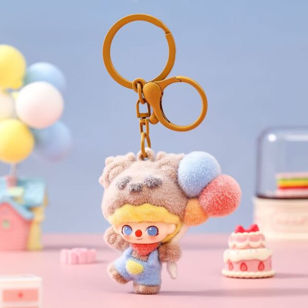 Wholesale Flexible Rubber Cute Cartoon Doll Keychain Backpack Pendant Gift