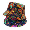 Wholesale Reversible Paisley Pattern Bucket Hat Unisex Sun Protection Fashion Accessory for Outdoor Everyday Use