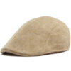 Wholesale Linen Like Beret Hat Adjustable Summer Cap for Men Women Casual Everyday Wear