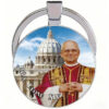 oly-d5f7a9e0c5ba4e0c8961ee678ea9d056 Wholesale Pope Theme Keychain Zinc Alloy Religious Accessory Gift for Baptism Communion