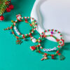 oly-d5f883ea83a0369d49c0059cf38d1104 Wholesale Fashion Alloy Christmas Bracelet Set with Santa and Tree Charms, Jewelry Gift for Women