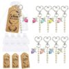 Wholesale Alloy Cute Love Angel Keychain Pendant Cross Crown Roman Numerals Designs Gift for Wedding, Baptism, Birthday, Resale