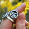 Wholesale Vintage Geometric Tree Motif Alloy Ring Jewelry Accessory for Gift Giving