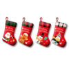 oly-d62064e7328fefc4f0af338c798e462d Wholesale Christmas Stockings Dwarf Snowman Deer Patterns Home Decor Resale