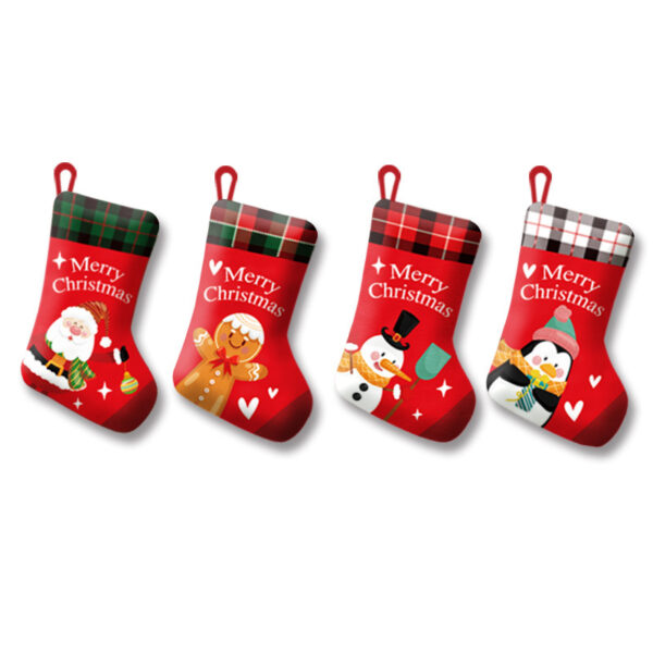 oly-d62064e7328fefc4f0af338c798e462d Wholesale Christmas Stockings Dwarf Snowman Deer Patterns Home Decor Resale