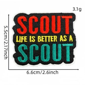 Boy scout cloth patch 5#