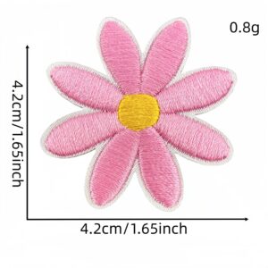 Light pink large floral patch #7