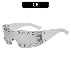 C6-silver frame white mercury