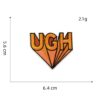 oly-d66db809e9c7a917488efafc71739bf1 Wholesale Stylish Orange Embroidery Patch for DIY Phone Case, Clothing Resale