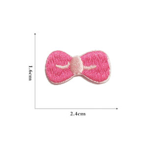Self-adhesive rose red cloth stickers -11#