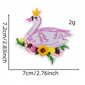 Swan cloth patch 5#