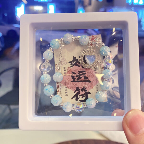 oly-d6a0f3c6c1dc1c4d6a0fdbc956610ee5 Wholesale Glass Glazed Butterfly Heart Moon Bracelet Fashion Jewelry Accessory Gift Boxed