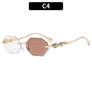 C4-Gold-framed Color-changing Tea